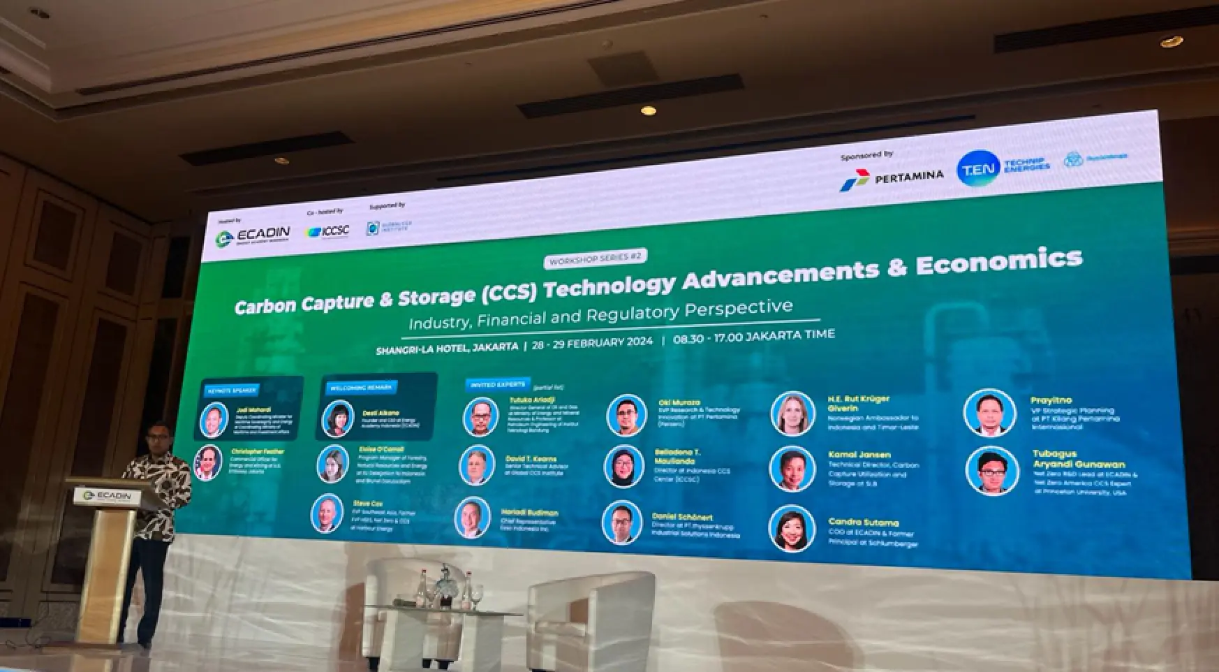 Driving the 2060 Net-Zero Emission Agenda: Energy Academy Indonesia (ECADIN) Organized the Second Workshop for the Development of Carbon Capture & Storage (CCS) in Indonesia